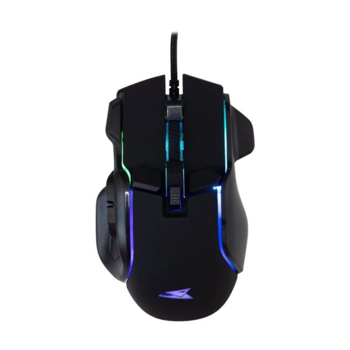 Žaidimų pelė Baracuda Piranha Black