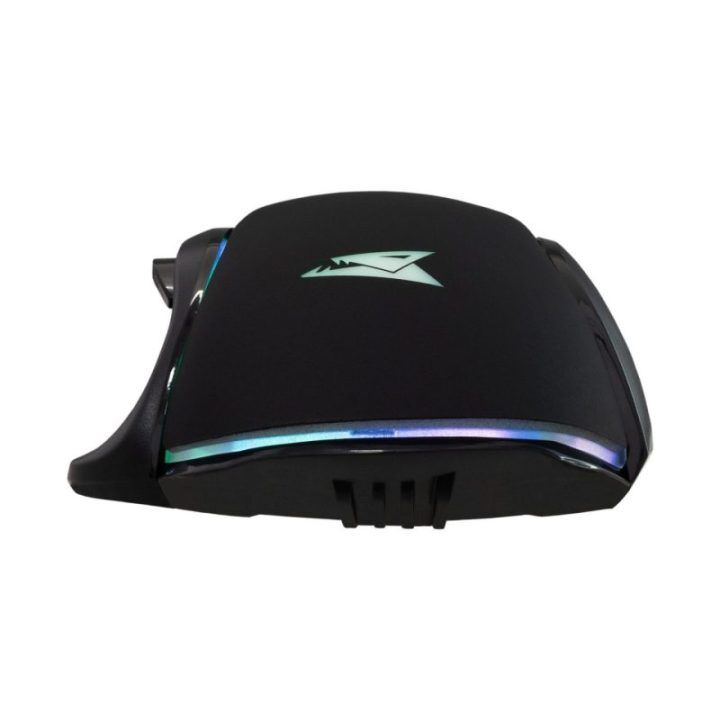 Žaidimų pelė Baracuda Piranha Black
