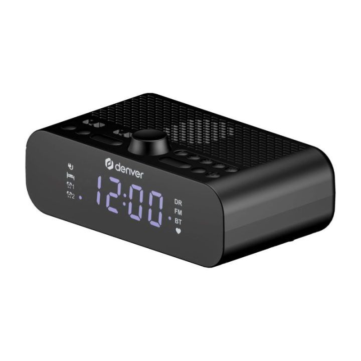 Denver Bluetooth radijo laikrodis su dvigubu aliarmu