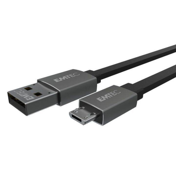 USB-A–micro-USB plokščias laidas 1,2 m