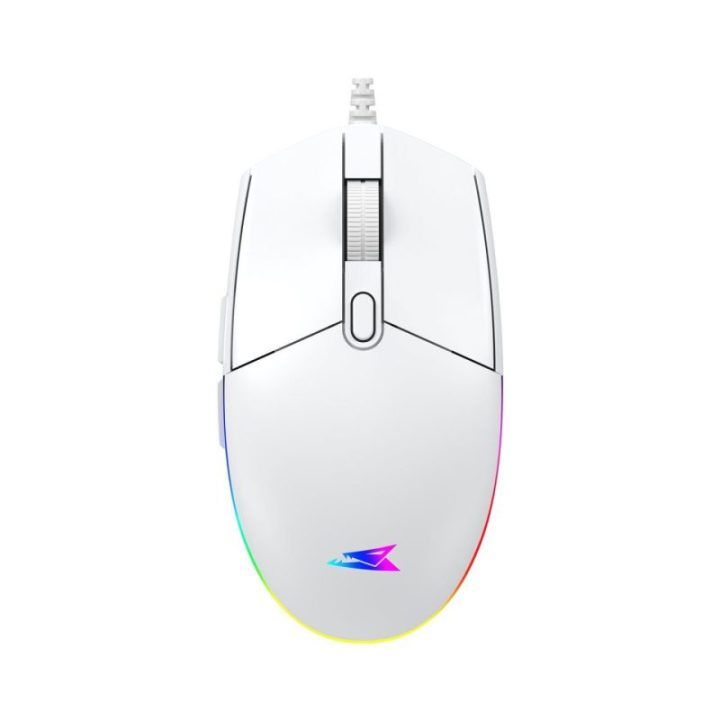 Žaidimų pelė Baracuda Crab White