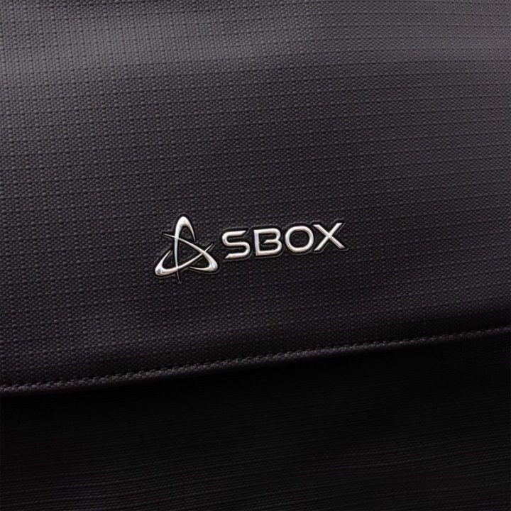 SBOX Barcelona juoda kuprinė nešiojamam kompiuteriui iki 18 colių