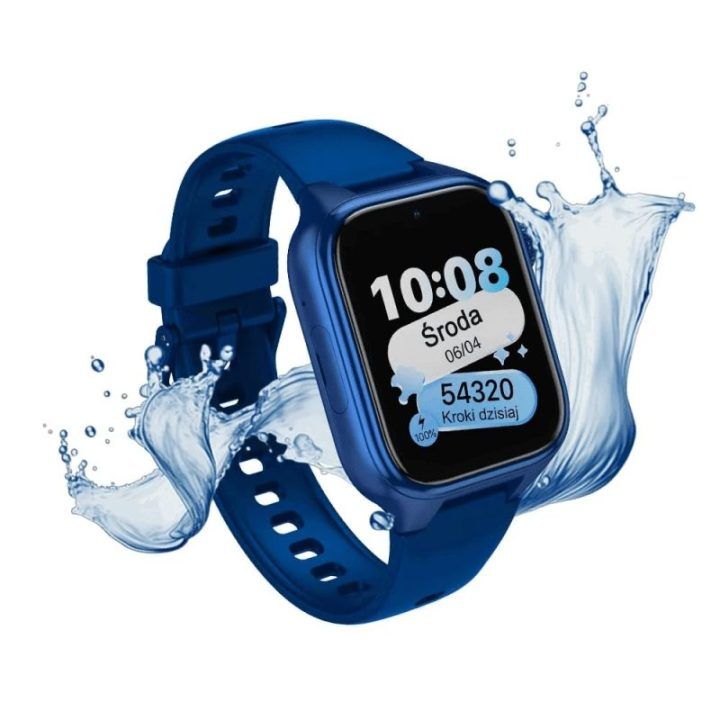 Vaikiškas išmanusis laikrodis Stelio Junior 4G, navy blue