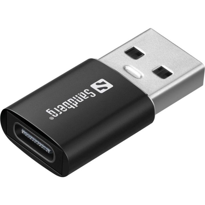 Į ausis įstatomos ausinės su mikrofonu Sandberg USB-C/A
