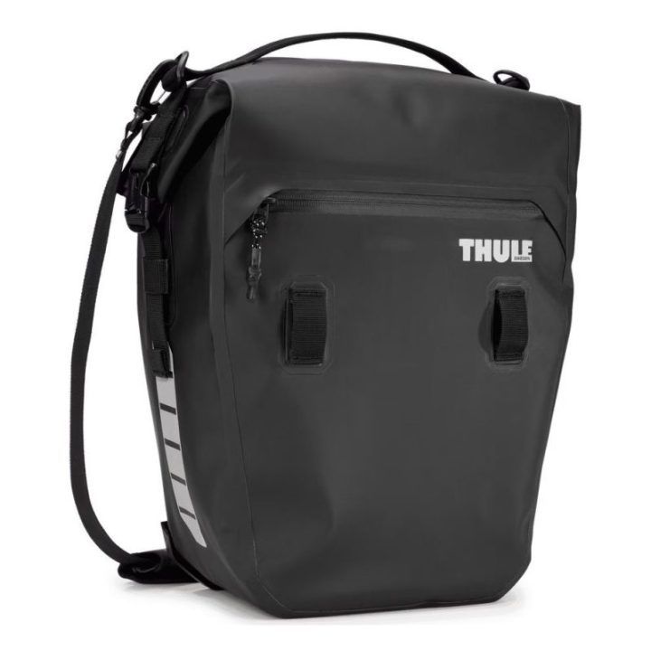 Dviračio bagažinės krepšys Thule Shield Commuter 22 L, juodas