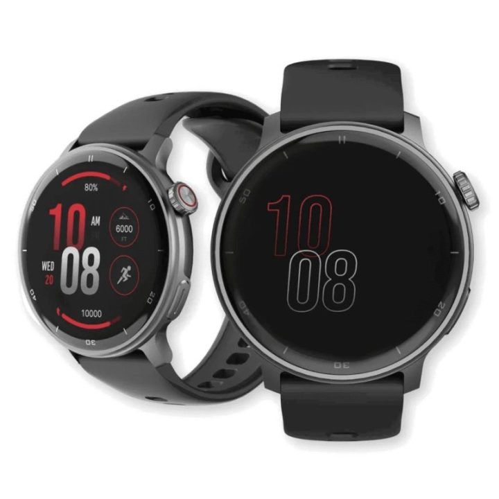 Stelio Activ GPS 46 mm juodas išmanusis laikrodis