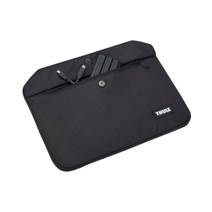 Thule Lithos Sleeve 13 dėklas „MacBook Air“ kompiuteriui, juodas