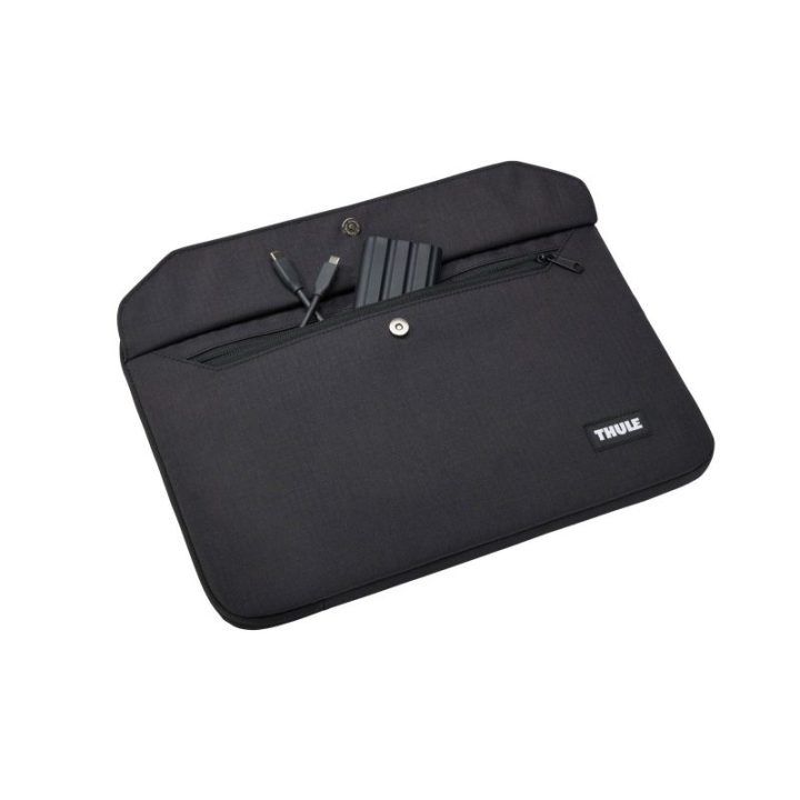Juodas nešiojamojo kompiuterio dėklas Thule Lithos 16 MacBook Pro