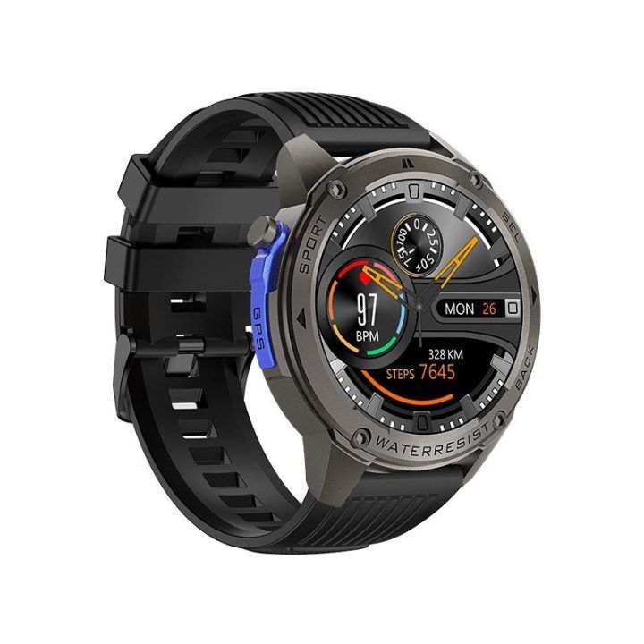 Tracer GP-Fit2 išmanusis laikrodis, juodas