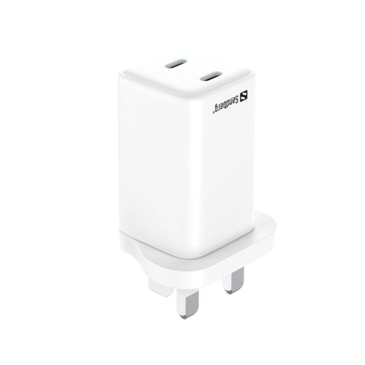 65 W USB-C įkroviklis su dviem prievadais