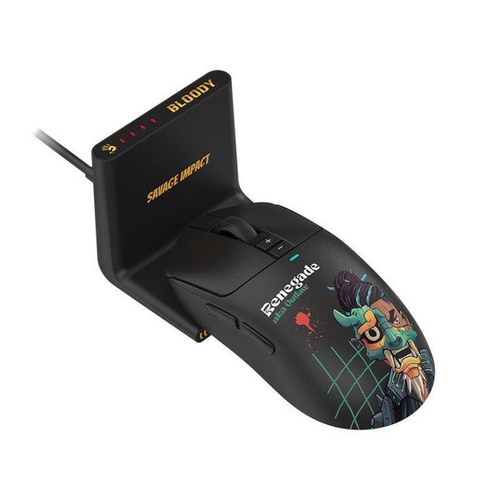 Žaidimų pelė Bloody R72 Ultra Duo Renegade Midnight