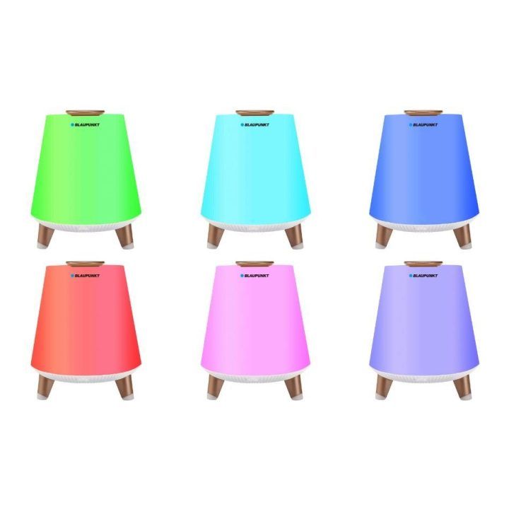 Bluetooth garsiakalbis su LED lempa Blaupunkt BT25LAMP