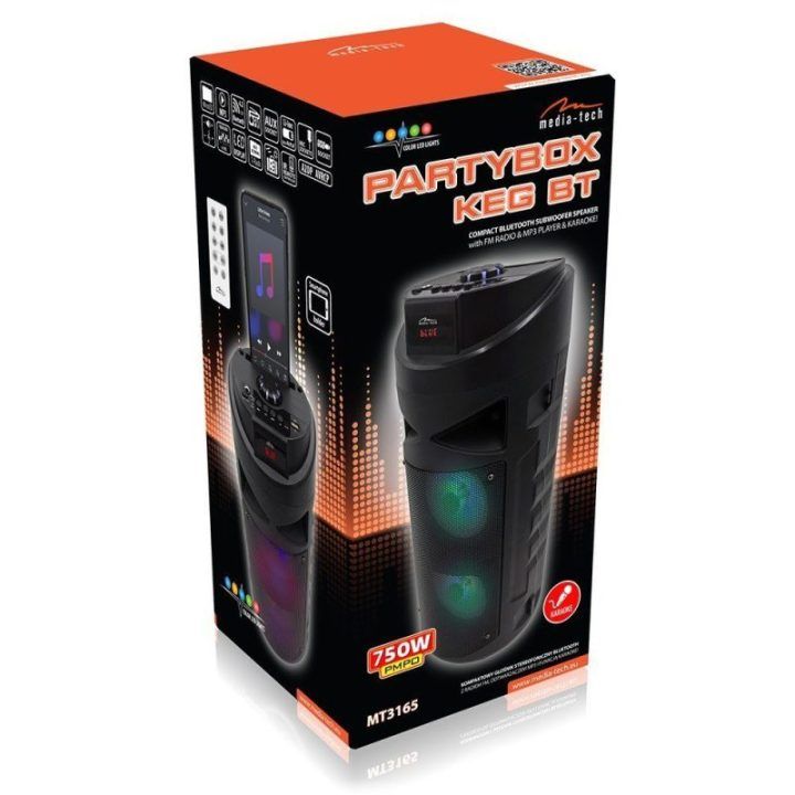 Media-Tech Partybox KEG BT Bluetooth garsiakalbis
