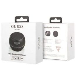 Guess Mini Bluetooth garsiakalbis, juodas, 3 W