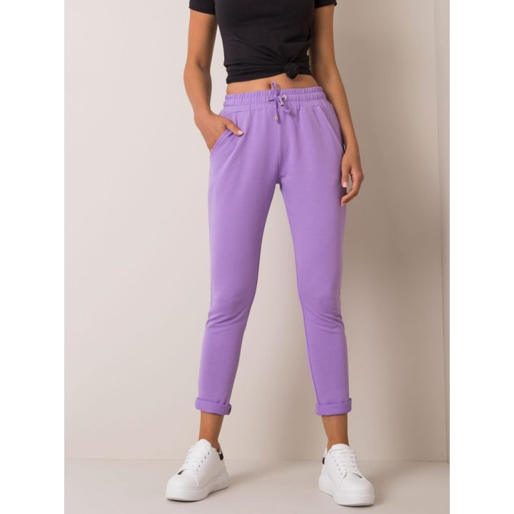 Sportinės kelnės-violetinės