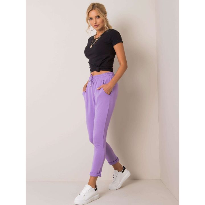 Sportinės kelnės-violetinės
