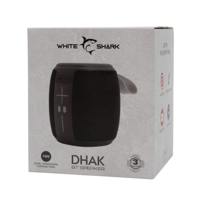 Bluetooth kolonėlė White Shark GBT-888 Dhak, juoda