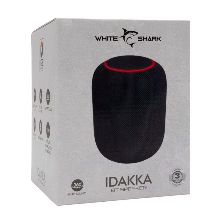 Bluetooth kolonėlė White Shark GBT-619 Idakka, juoda