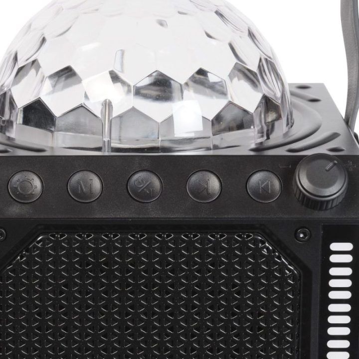 Bluetooth garsiakalbis Denver BTM-618 su mikrofonu ir LED apšvietimu