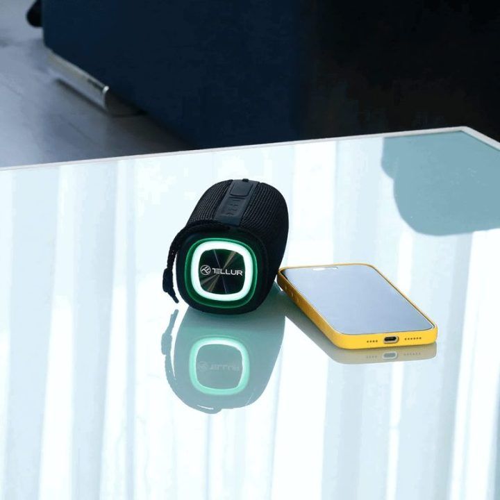 Bluetooth garsiakalbis Tellur Eclipse, 12 W, juodas