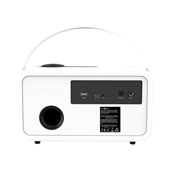 Balta Bluetooth kolonėlė White Shark GBT-630 DAMARU, 30 W RMS
