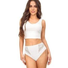 Klasikinės kelnaitės Donna – balta