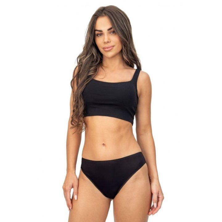 Nėriniuotos kelnaitės Donna – juoda
