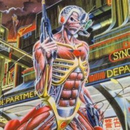 Žaidimų pelės kilimėlis MAT-XXL Iron Maiden