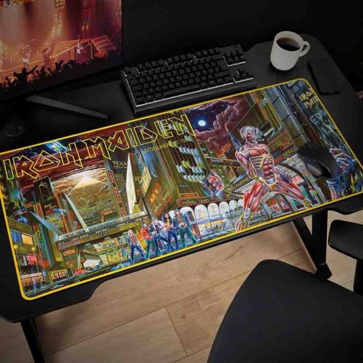 Žaidimų pelės kilimėlis MAT-XXL Iron Maiden