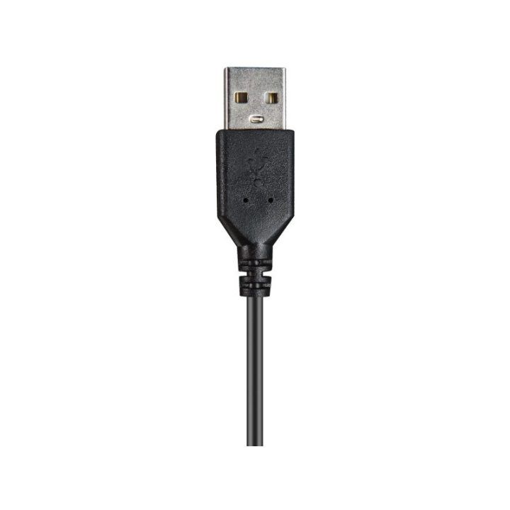 Sandberg USB+RJ9/11 Pro Stereo ausinės su mikrofonu, juodos