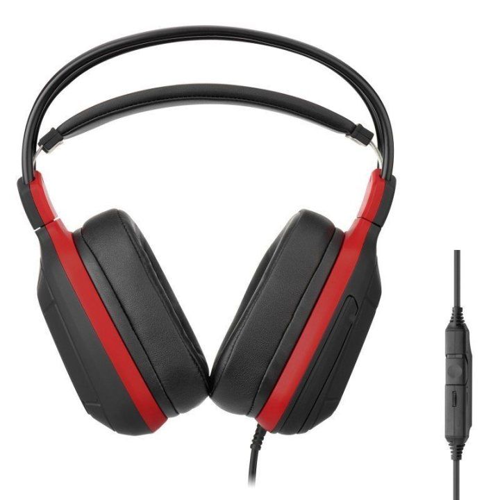 Subsonic Pro 50 žaidimų ausinės su mikrofonu, juodos