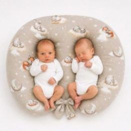 Maitinimo pagalvė dvyniams My Sweet Baby Twinkle Woodland
