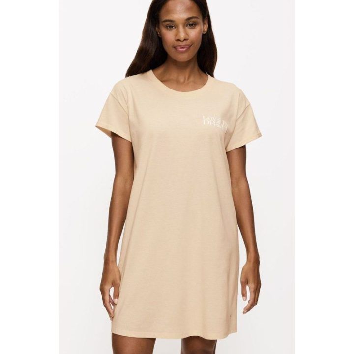 Medvilniniai naktiniai Triumph – smėlio