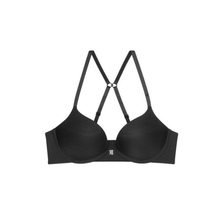 Juoda trikampė bikinio viršutinė dalis Triumph