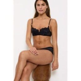 Pakietinta liemenėlė Triumph – juoda