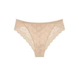 Nėriniuotos kelnaitės Triumph – smėlio
