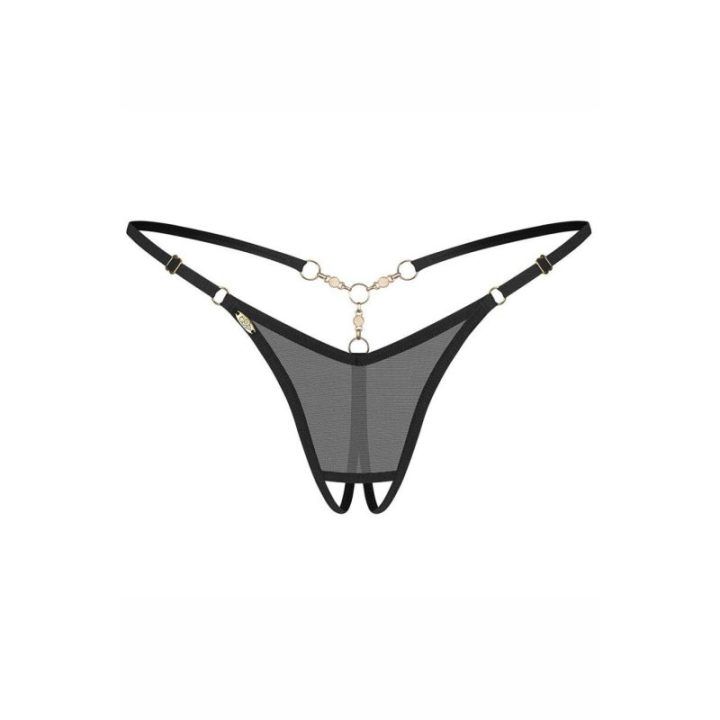 Juodi tanga stringai Obsessive