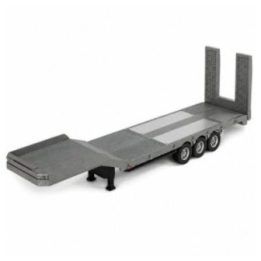 Žaislinė žemo profilio platforma priekaba Scania 770S Huina, pilka, 1:18