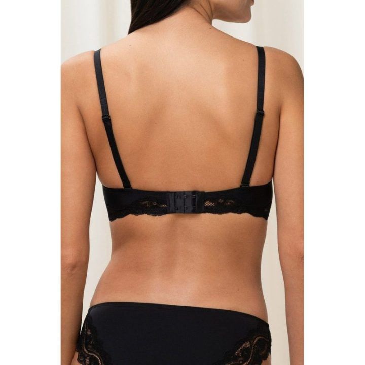 Juoda push-up liemenėlė Triumph
