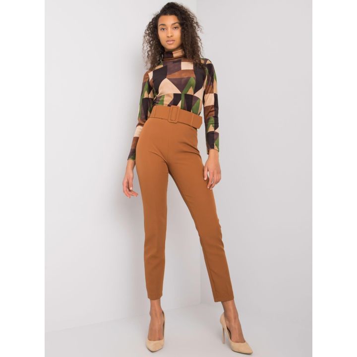 Kelnės šviesiai rudos spalvos