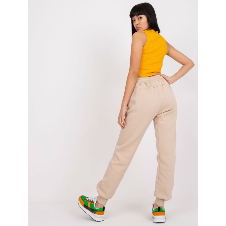Sportinės kelnės, smėlio spalvos