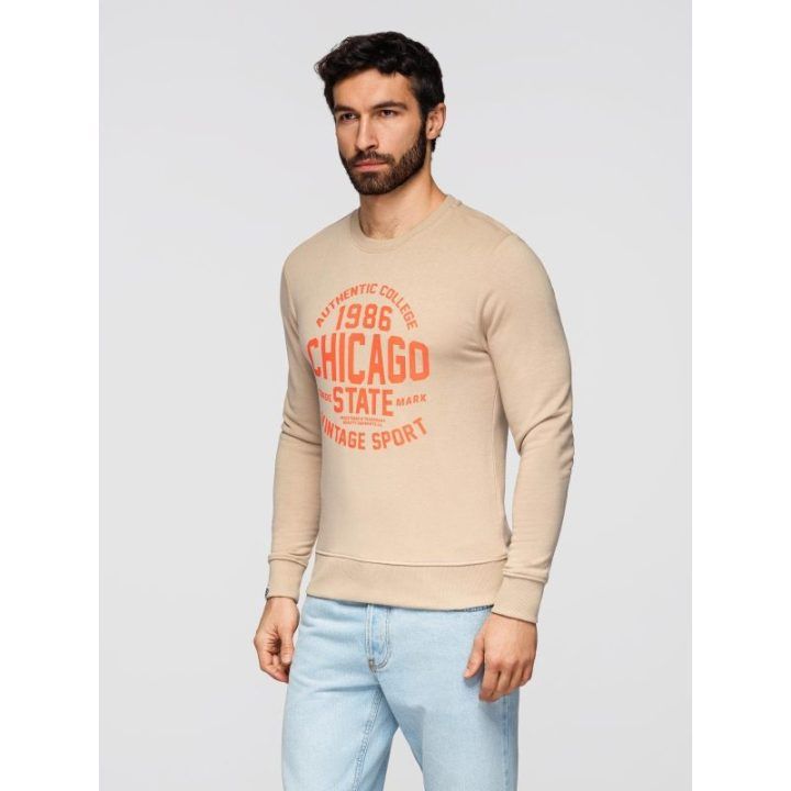 Vyriškas smėlio spalvos džemperis