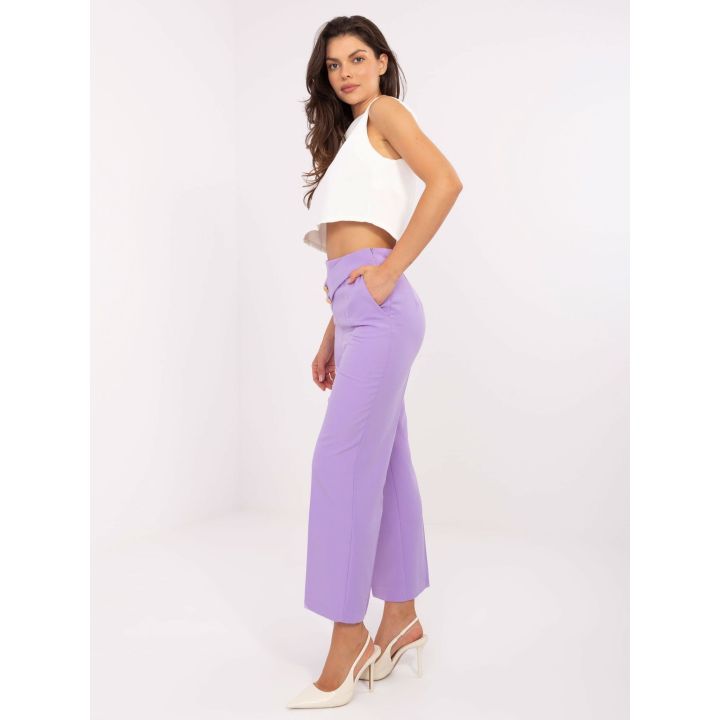 Kelnės šviesiai violetinės spalvos