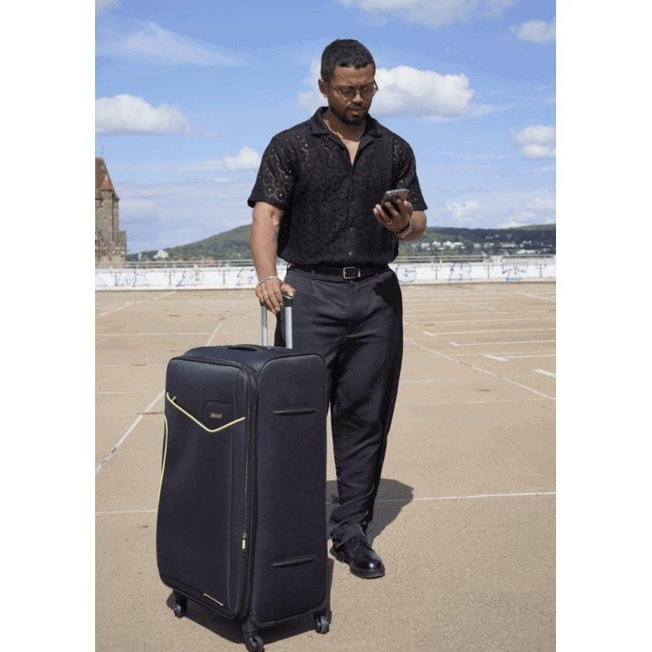 Juodas lagaminėlis Solier Solier Luggage