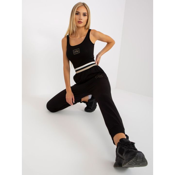 Sportinės kelnės juodos