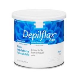 DEPILFLAX depiliacinis vaškas indelyje 500 ml, azuleninis