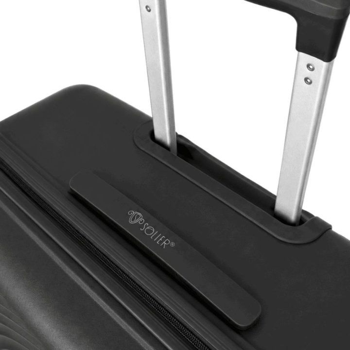 Juodas lagaminėlis Solier Solier Luggage