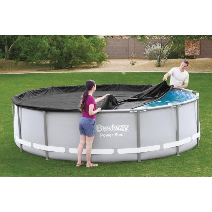 Bestway apvalus baseino uždangalas 427 cm Frame Pool