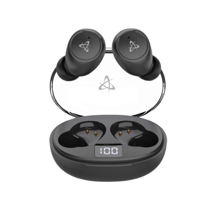 Sbox EB-TWS115 belaidės ausinės, juodos