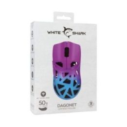 White Shark DAGONET GM-5019 belaidė žaidimų pelė, mėlyna / violetinė